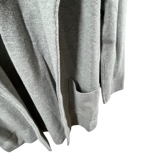 J. Crew Light Gray Colored Sophie Open Front Sweater Blazer - Picture 5 of 9